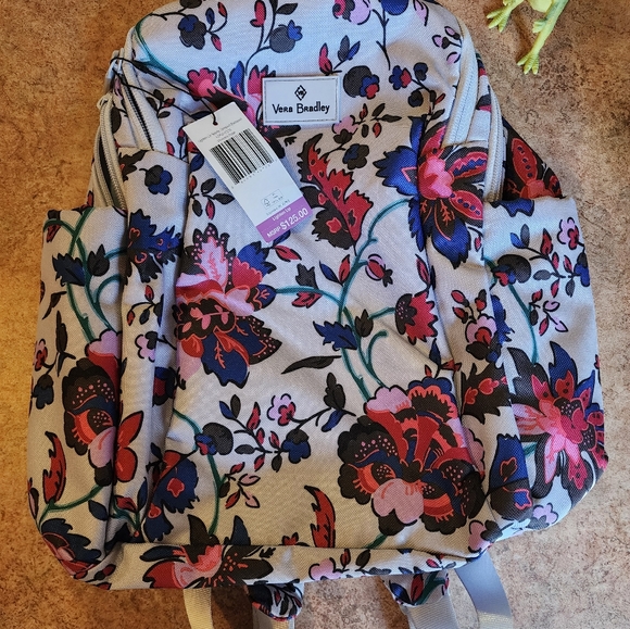 NWT Vera Bradley Sporty Med Nylon Bkpk. Tags On. main image 5